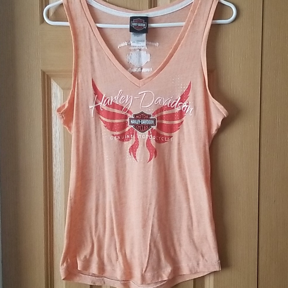 Cute Harley Davidson tank top